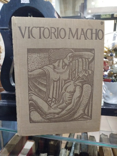 Portada del libro de Monografía de Victorio Macho