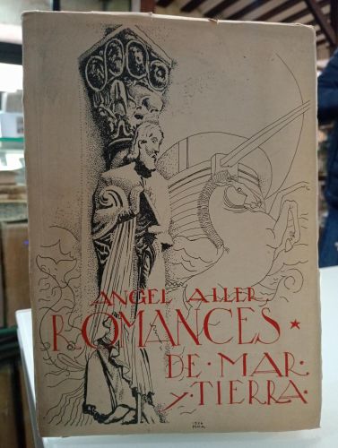 Portada del libro de Romances de mar y tierra