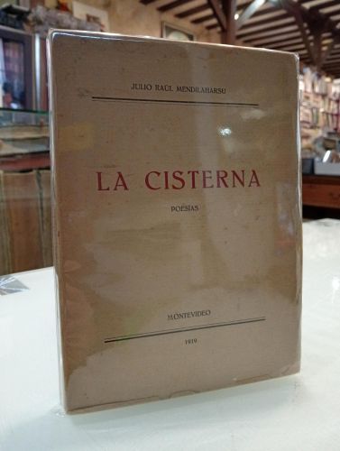 Portada del libro de La cisterna. Poesías [Dedicado]