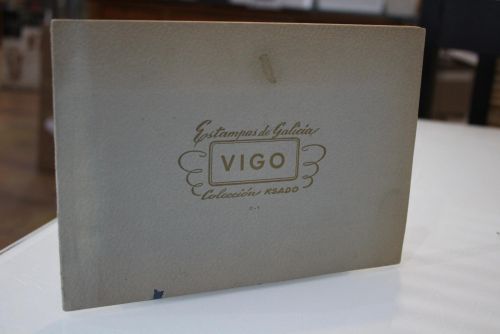 Portada del libro de Estampas de Galicia. Vigo. Colección Ksado.