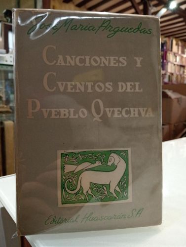 Portada del libro de Canciones y cuentos del pueblo Quechua.