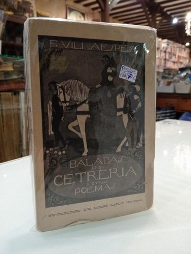 Portada del libro de Baladas de cetrería y otros poemas.