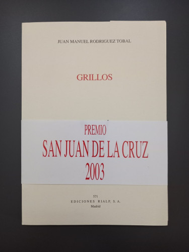 Portada del libro de Grillos