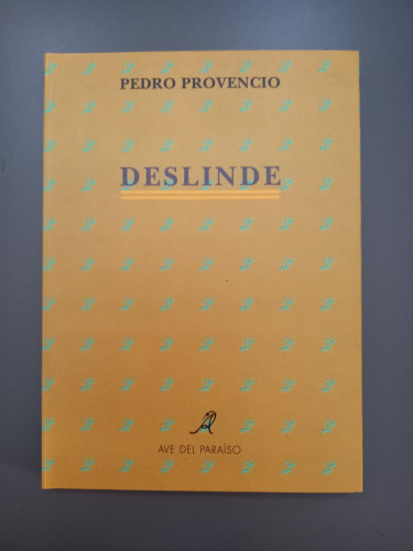 Portada del libro de Deslinde