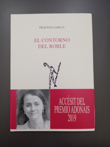Portada del libro de El contorno del roble. Adonáis 674