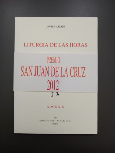 Portada del libro de Liturgia de las horas. Adonáis 631