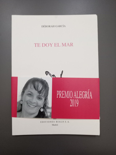 Portada del libro de Te doy el mar. Adonáis 669