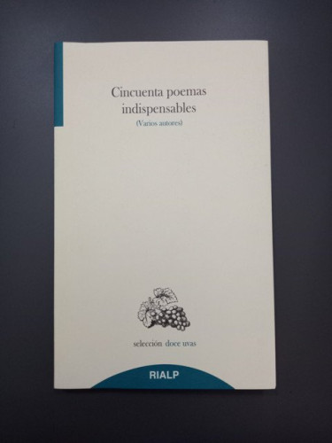 Portada del libro de Cincuenta poemas indispensables