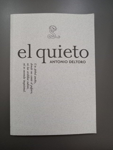 Portada del libro de El quieto