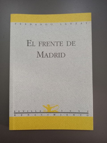 Portada del libro de (Dedicado por el autor) El frente de Madrid