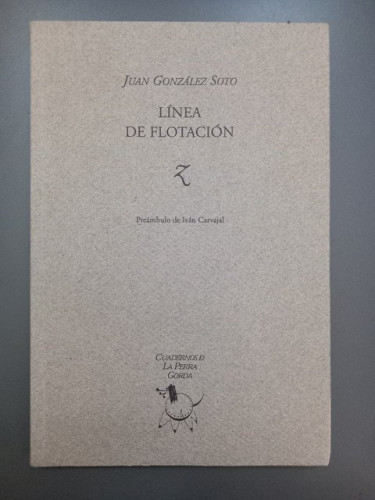 Portada del libro de Línea de flotación