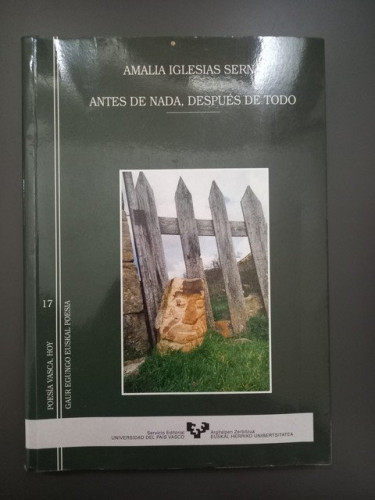 Portada del libro de Antes de nada, después de todo