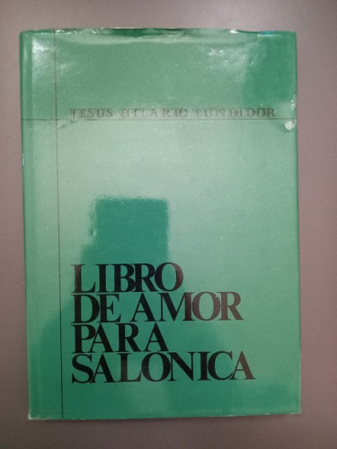 Portada del libro de Libro de amor para Salonica