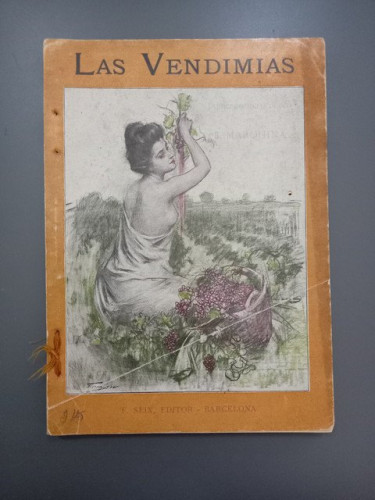 Portada del libro de Las vendimias. Primer poema geórgico