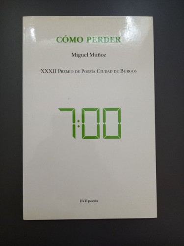 Portada del libro de Cómo perder