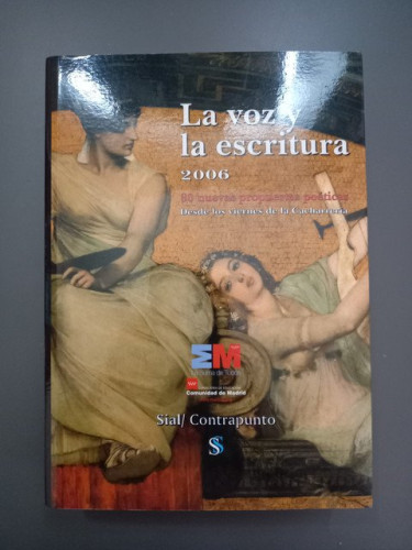Portada del libro de La voz y la escritura. 80 nuevas propuestas poéticas. Desde los viernes a la Cacharrería