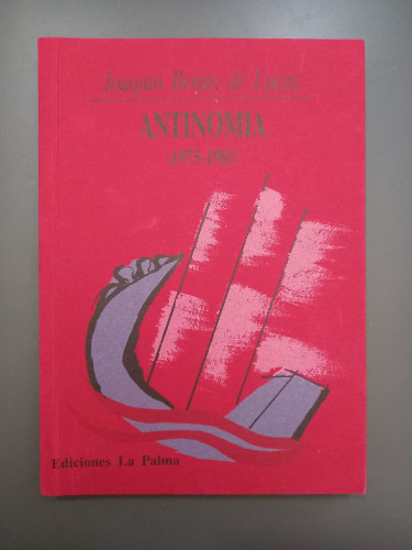 Portada del libro de Antinomia (1975-1981)