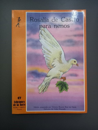 Portada del libro de Rosalía de Castro para nenos