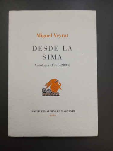 Portada del libro de Desde la sima. Antología (1975-2004)