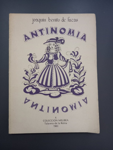 Portada del libro de Antinomias