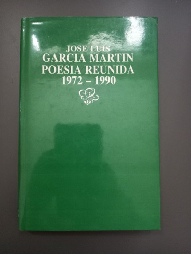 Portada del libro de Poesía reunida 1972-1990