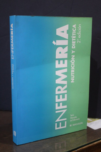 Portada del libro de Enfermería. Nutrición y estética. Serie Manuales de Enfermería
