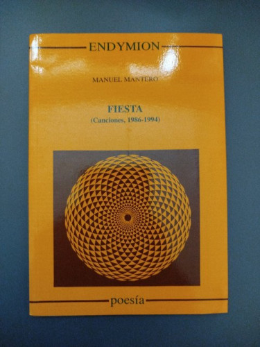 Portada del libro de (Dedicado por el autor) Fiesta (Canciones, 1986-1994)
