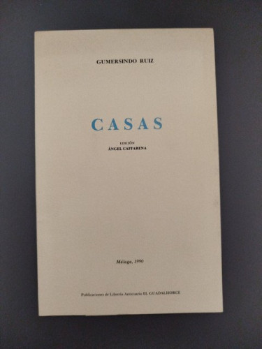 Portada del libro de (Dedicado por el autor) Casas