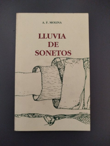 Portada del libro de (Dedicado por el autor) Lluvia de sonetos