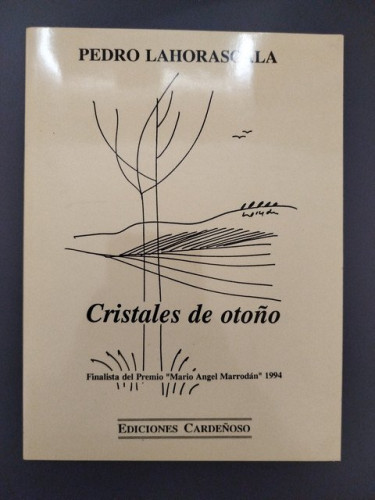 Portada del libro de (Dedicado por el autor) Cristales de otoño