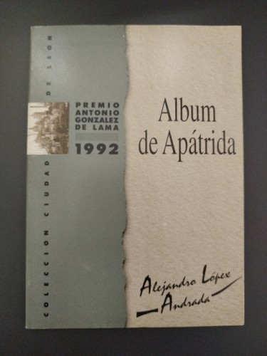 Portada del libro de (Dedicado por el autor) Álbum de Apátrida