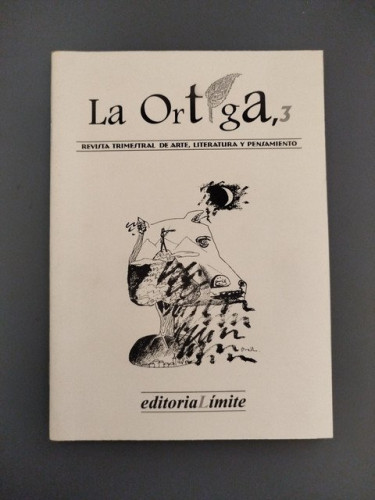 Portada del libro de La Ortiga. Revista trimestral de Arte, Literatura y Pensamiento. Nº 3, Año 1